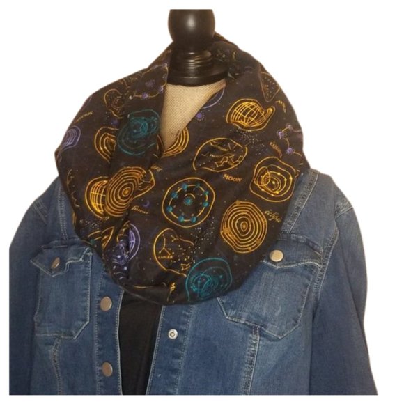 Horoscope Infinity Scarf - Picture 1 of 4